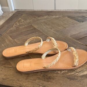 Dolce Vita Braided Tan Sandals